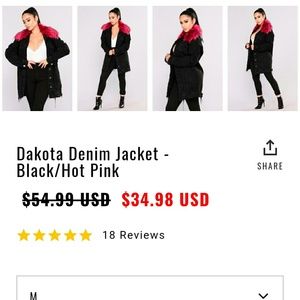 Fashion Nova Dakota jacket